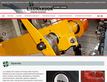 Tablet Screenshot of lunardon.com